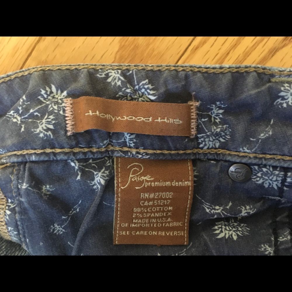Paige Hollywood Hills Bootcut Jeans